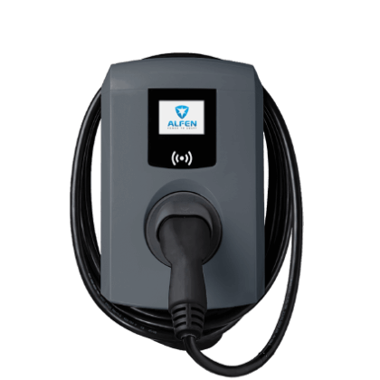 Alfen Eve Single Pro-line met kabel grijs - Laadmagazijn
